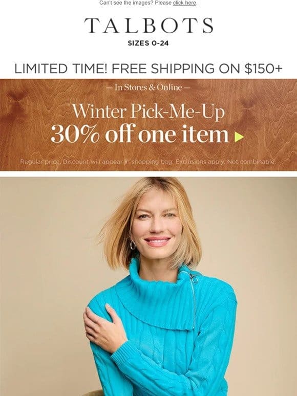 30% off 1 + The BEST Sweaters