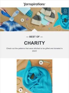 30+ top charity patterns of the year