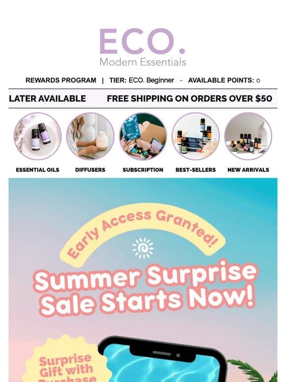 35% OFF   Summer Surprise Sale