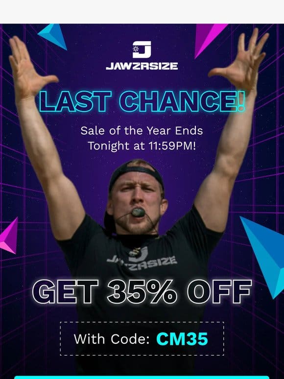 35% OFF ends at 11:59 pm tonight!
