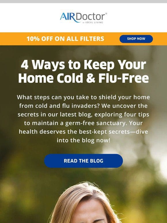 4 Ways to Stop Cold & Flu Germs