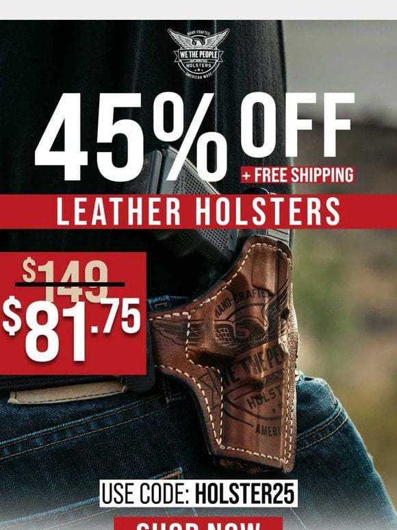 45% OFF Holsters