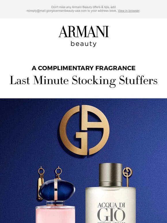 48 Hours Left: Choose A Complimentary Full-Size Fragrance