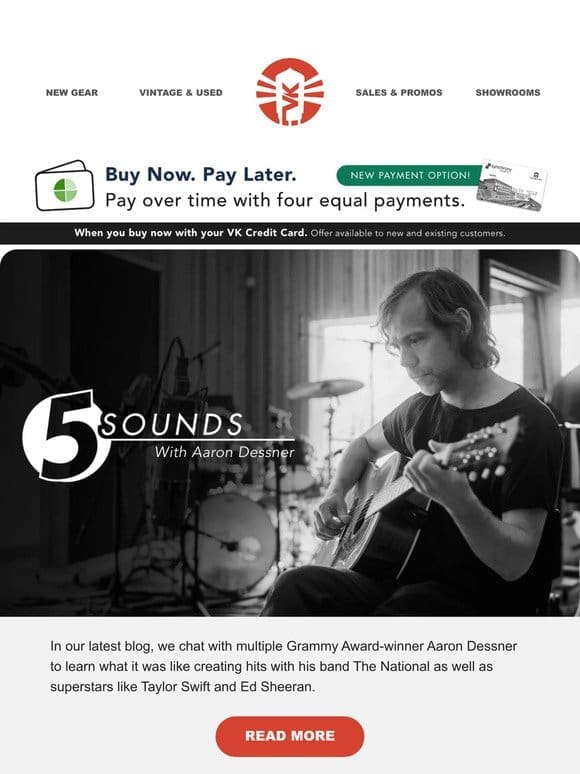 5 Sounds With Aaron Dessner