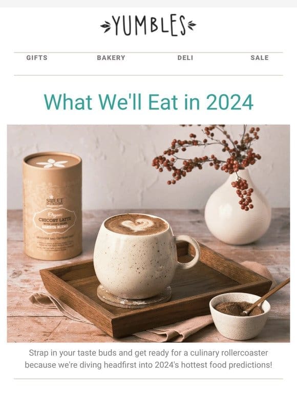 5 key food trends for 2024