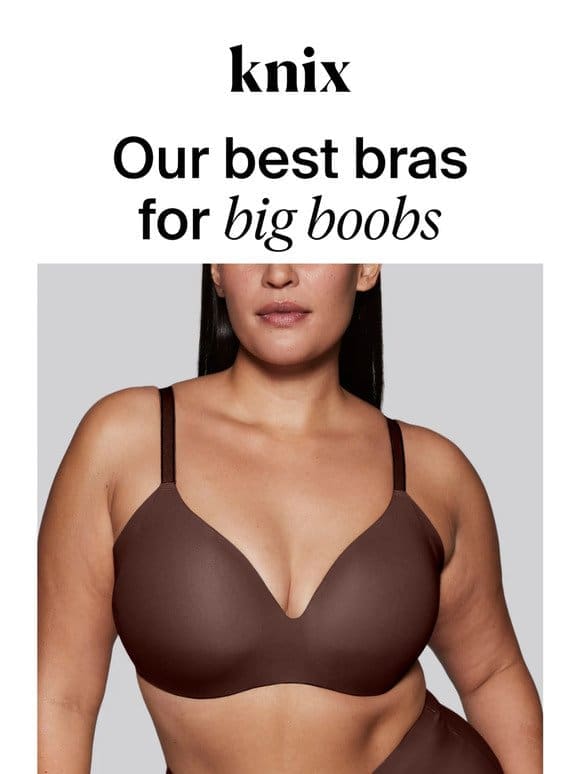 5 mind-blowing Bras for big boobs