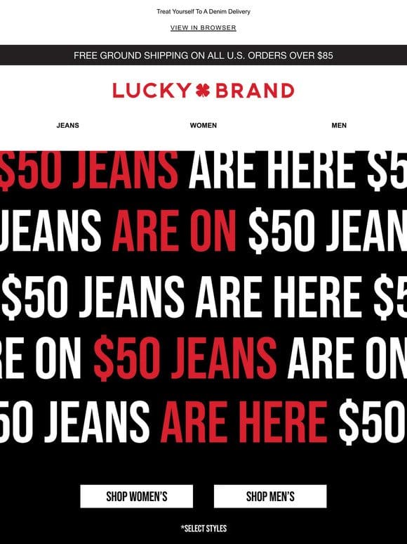 $50 JEANS! All Your Faves Are On Sale