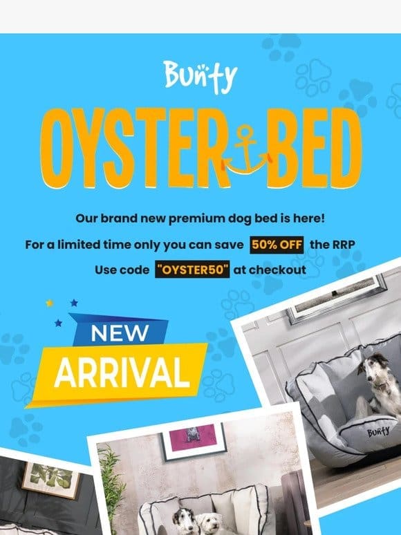 50% OFF on Bunty’s New Product: Use Code “OYSTER50”