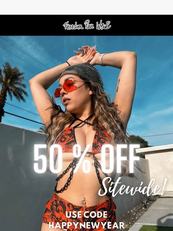50% off extended for U!