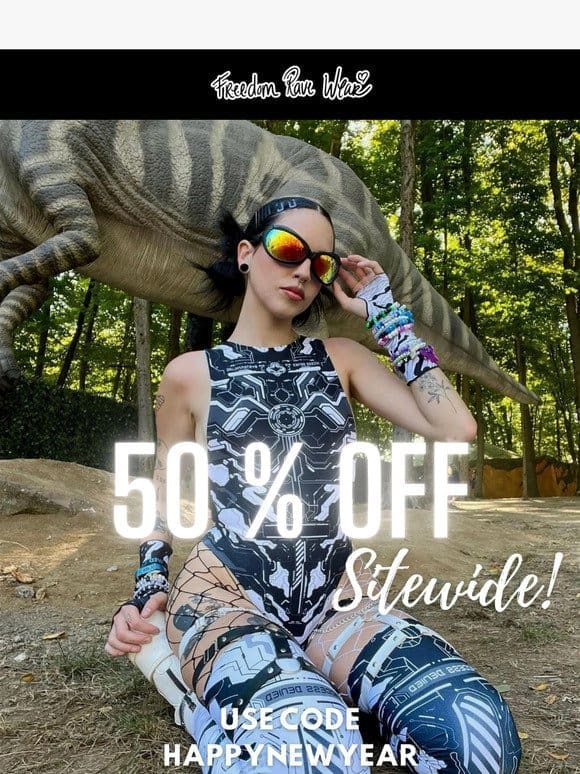 50% off you wouldn’t let that slip