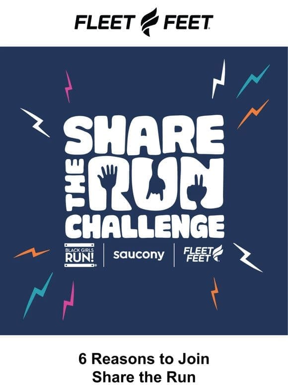 6 reason to join Share the Run