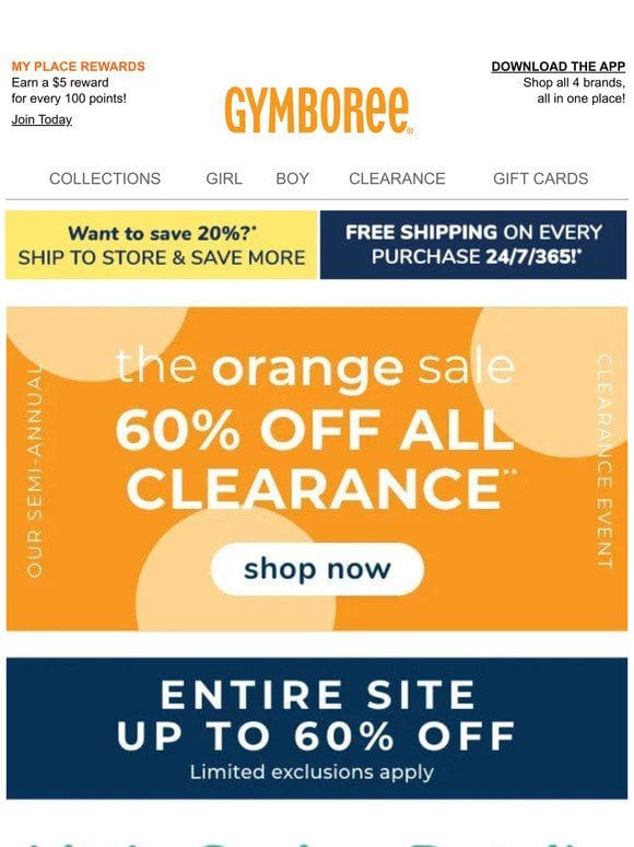 60% OFF *ALL CLEARANCE*