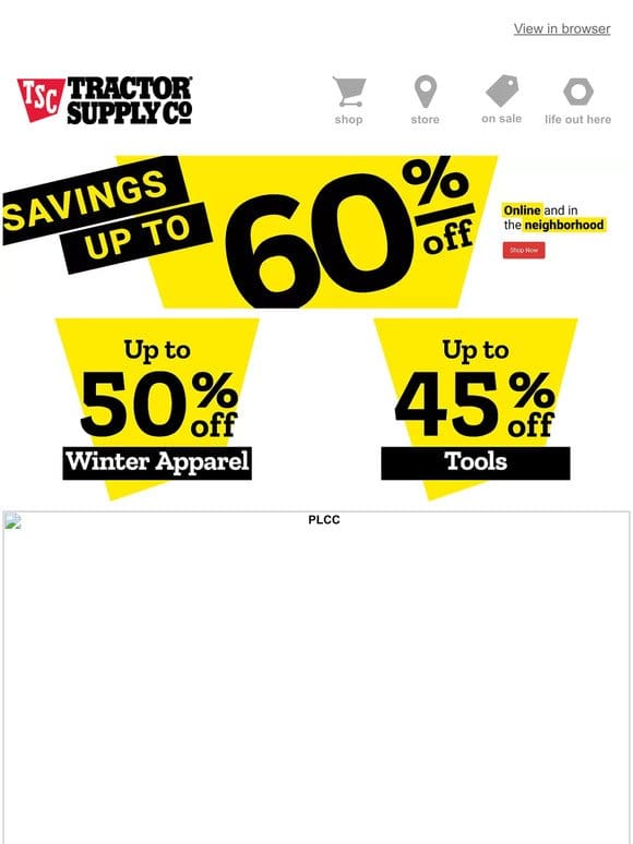 60% Off Savings Continue this Weekend