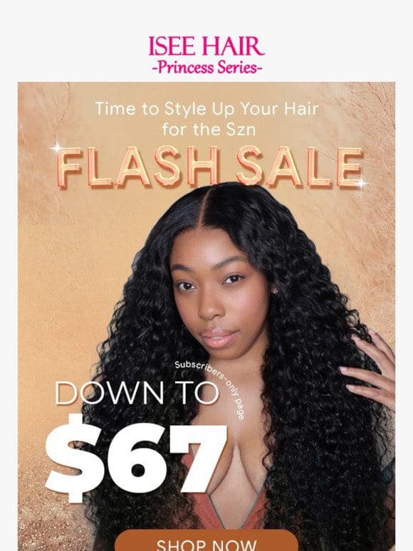 $67 Get a Lace Front Wig?