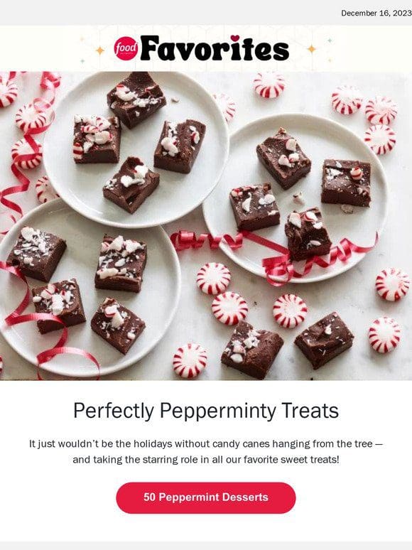 69 Festive Peppermint and Gingerbread Desserts