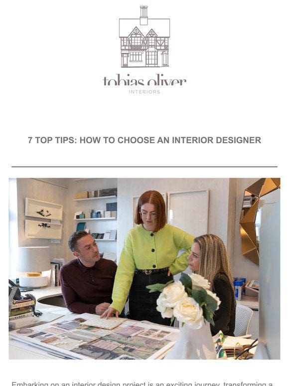 7 TIPS: HOW TO CHOOSE AND INTERIOR DESIGNER?