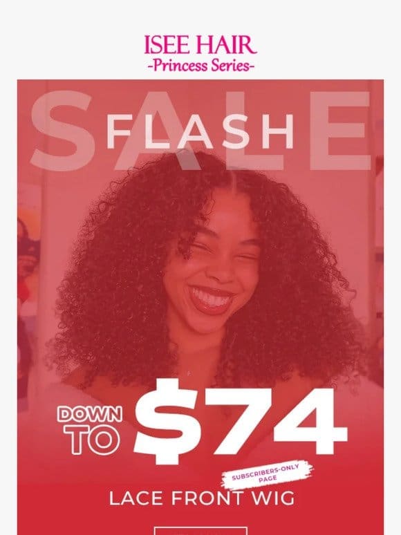 $74 Flash Sale， Ready to Dive In?
