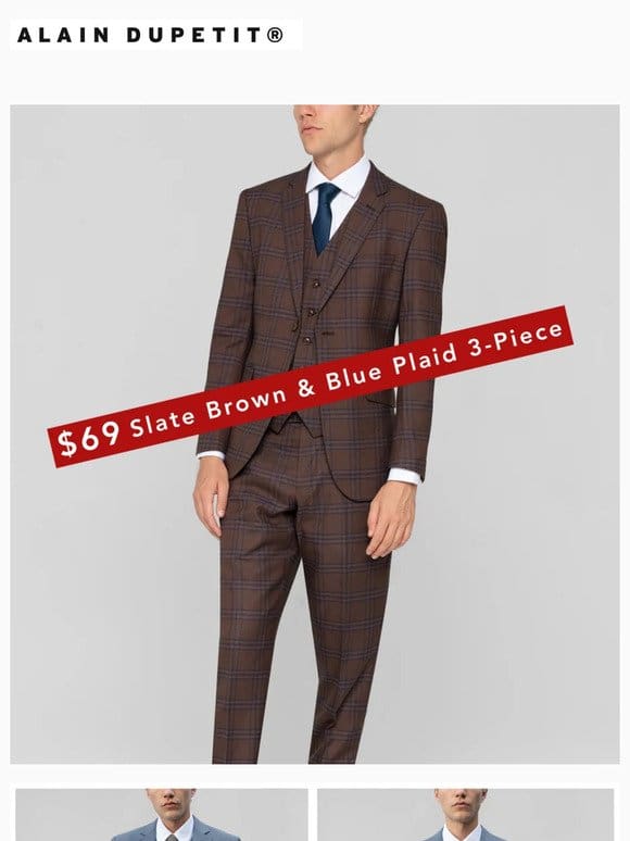 $79 Slate Blue | $69 Slate Brown & Blue Plaid | $49 Copper or Tulipwood