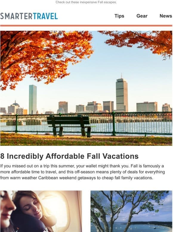 8 Incredibly Affordable Fall Vacations