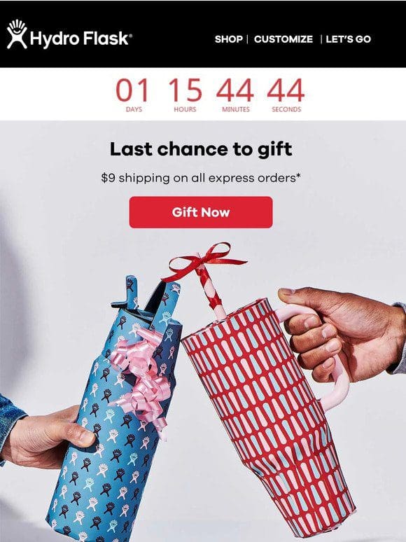 $9 Shipping – LAST CHANCE TO GIFT