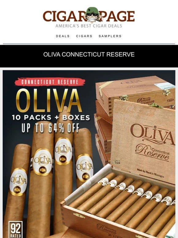 92-rated Oliva Connecticut Reserve $2.99