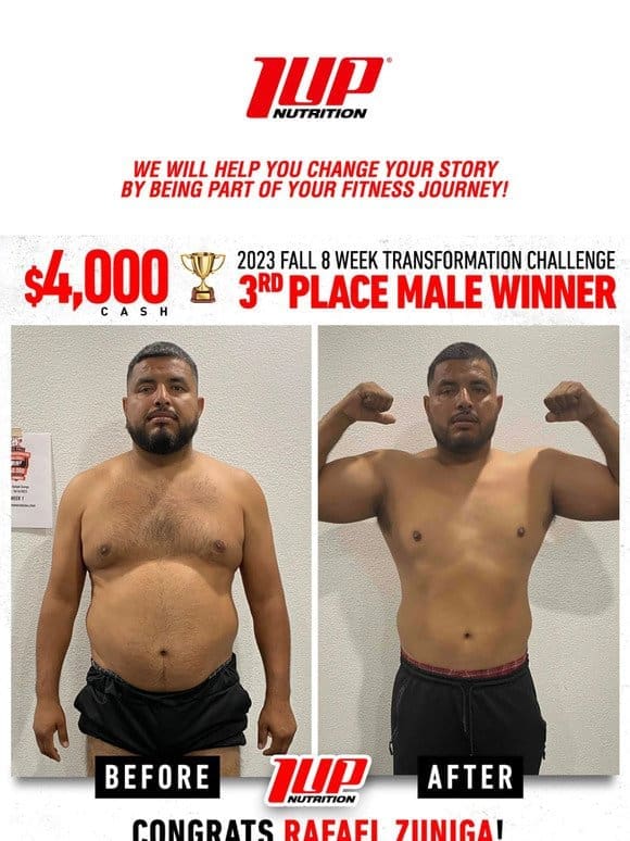 A Must See Transformation $4，000 Cash Winner