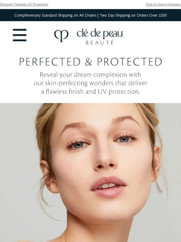 A Perfected And Protected Makeup Regimen
