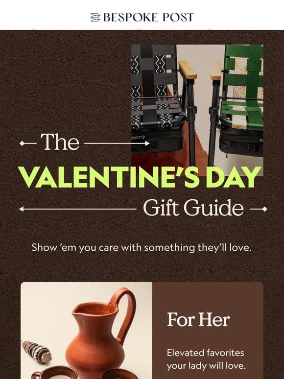 A Valentine’s Day Guide to Gifts They’ll Love