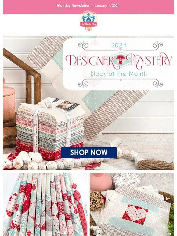 A new mystery has arrived – 2024 Designer Mystery is waiting for YOU!