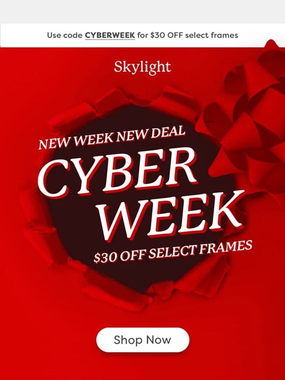AVAILABLE NOW: Our 2023 Cyber Week Deal!