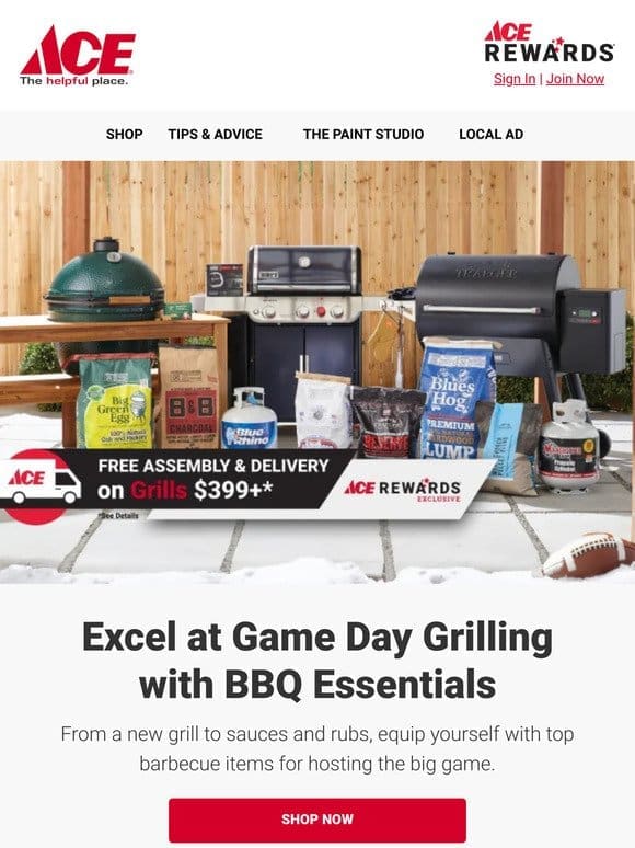 Ace Your Gameday Grilling