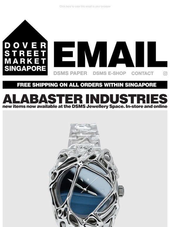 Alabaster Industries new items now available at the DSMS Jewellery Space. In-store and online