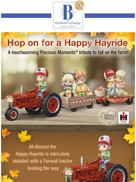 All Aboard the Happy Hayride – You Won’t Want to Miss It!