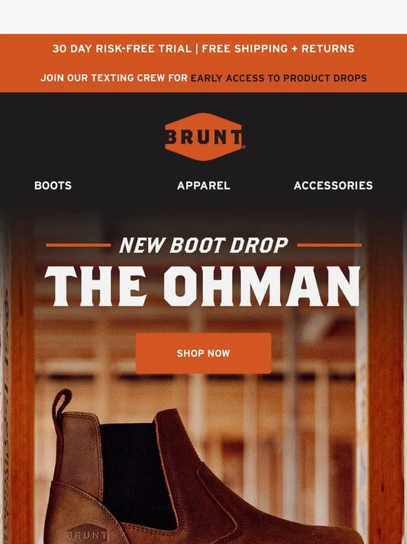 All-New Boot Drop: The Ohman