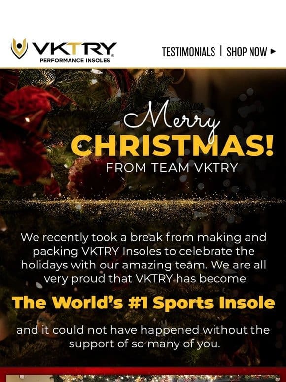 All The Elves at VKTRY Have Been Working Overtime for You!