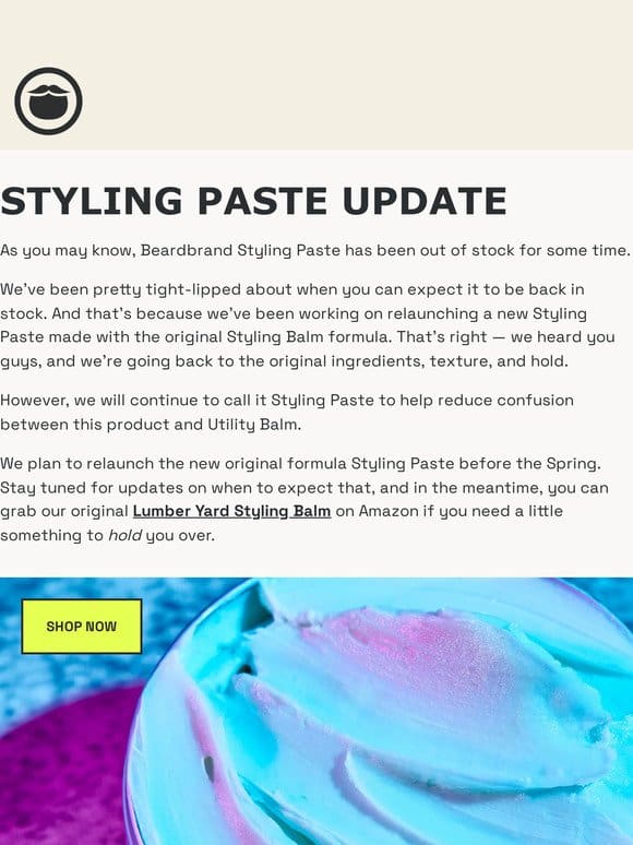 An update on Styling Paste