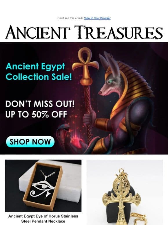 Ancient Egypt Symbolic Collection Sale