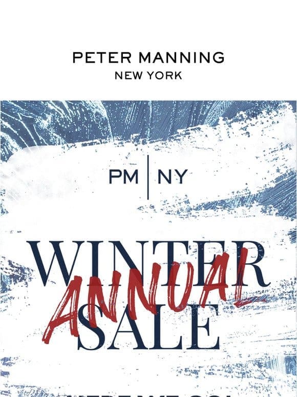 Annual Winter Sale Kick-Off! ❄️