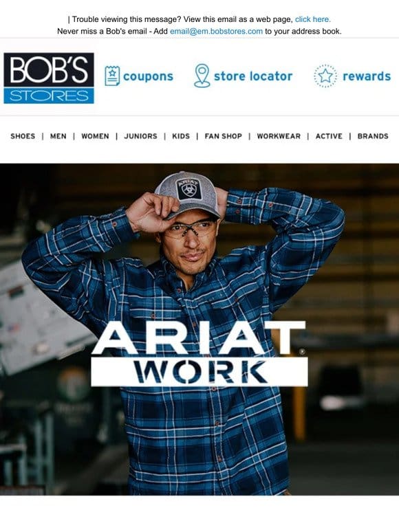 Ariat. Workwear & Work Boots.