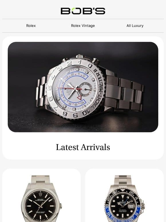 Arrived Today: Discover the World of Authentic Pre-Owned Luxury Watches