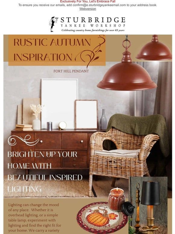 Autumn Rustic Home Refresh