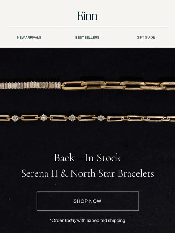 BACK IN STOCK—Most Loved Bracelets