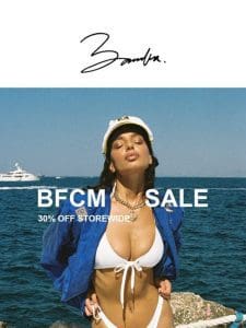BFCM Early Access! 30% OFF for BAMBA MEMBERS