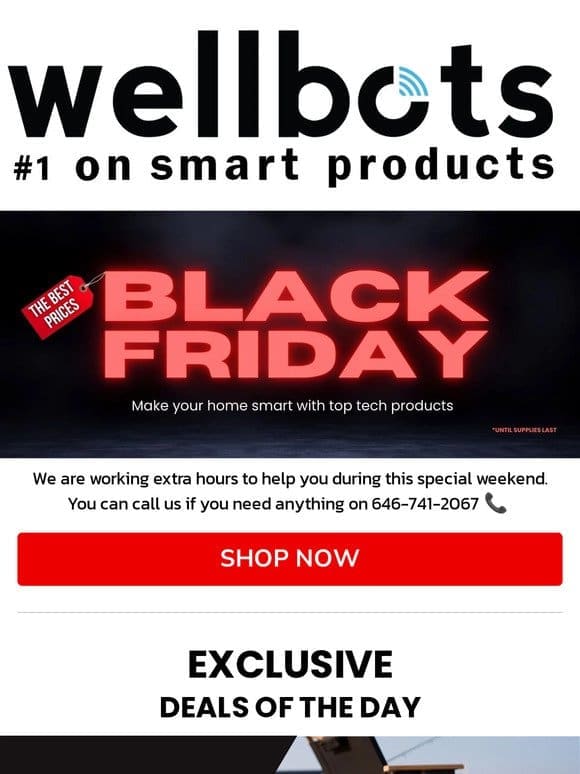 BLACK FRIDAY DEALS are still LIVE