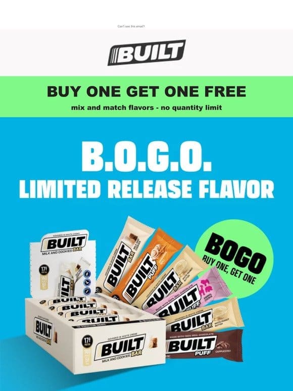 BOGO Alert! Treat yourself and your loved ones today!