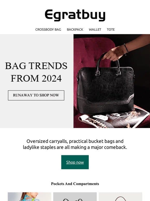 Bag Trends from 2024  Runaway to shop now