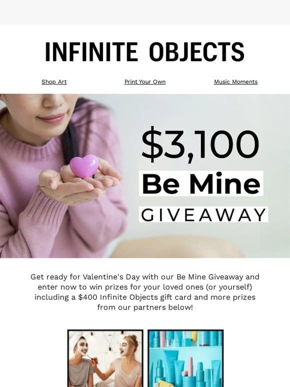 Be Mine Giveaway