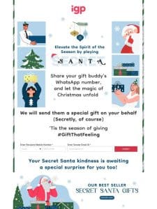 Be a Secret Santa   Share Merry Moments