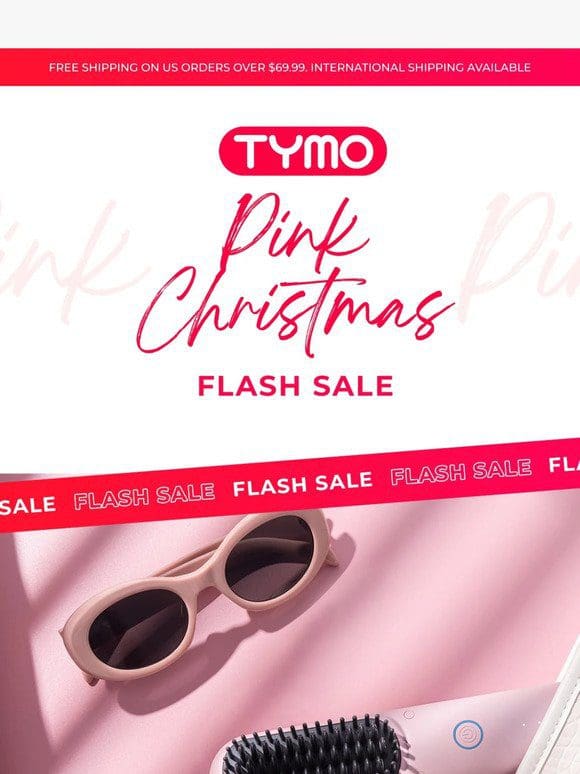Be pretty in pink this Christmas