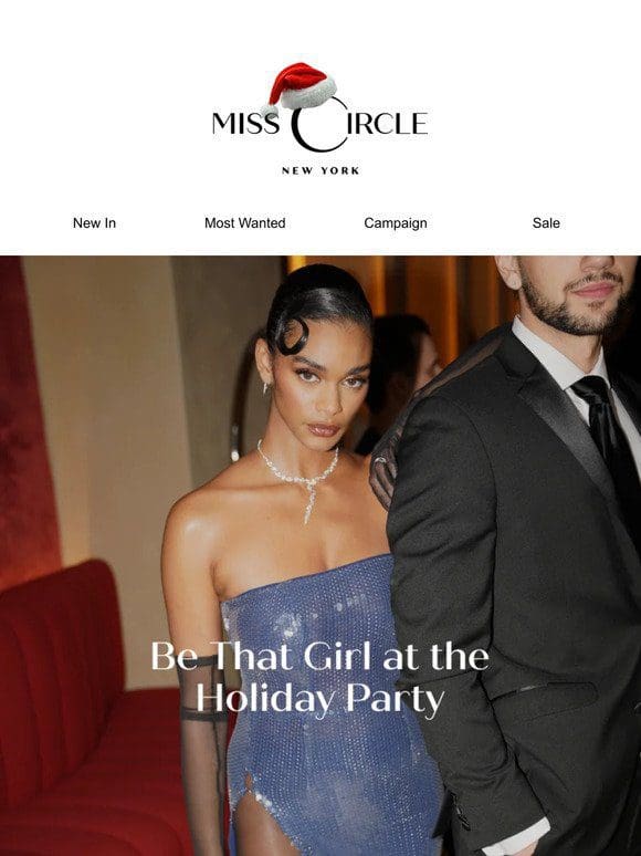 Be that Girl At The Holiday Party